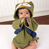 Hooded Animal Baby Bathrobe