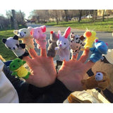 10Pc Plush Finger Puppets