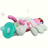 Silicone Pacifier with Plush Toy Animal