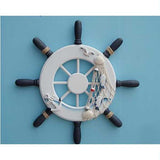 Handcrafted Nautical Wheel Nursery Decor